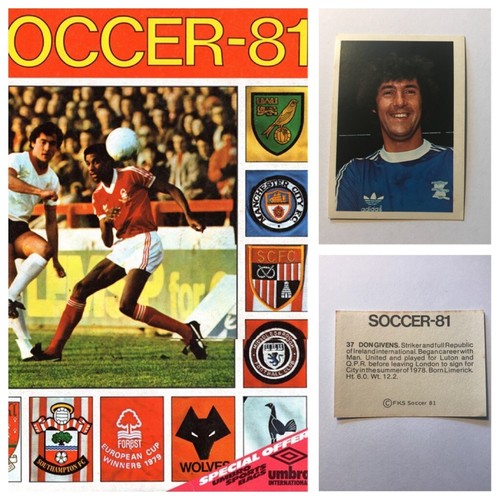 Fks 1981 individual football - individual,