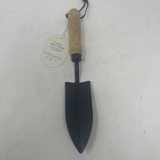 Outdoor Narrow Spade Shovel Threshold Rustproof Hardwood Handle Stainless Steel