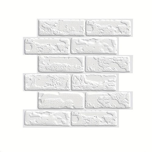 Tile brick wall - 3d,