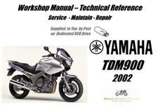 Yamaha TDM900 TDM 900 Service