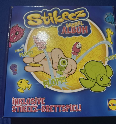 Stikeez lidl 2013 sammel album - lidl,