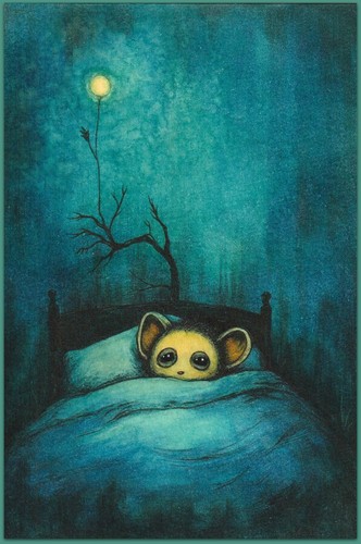 4x6 watercolor painting - ,