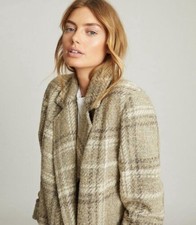 Reiss Skylar Wool Blend Check