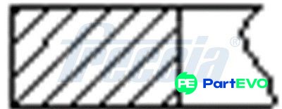 Freccia piston ring set - freccia,