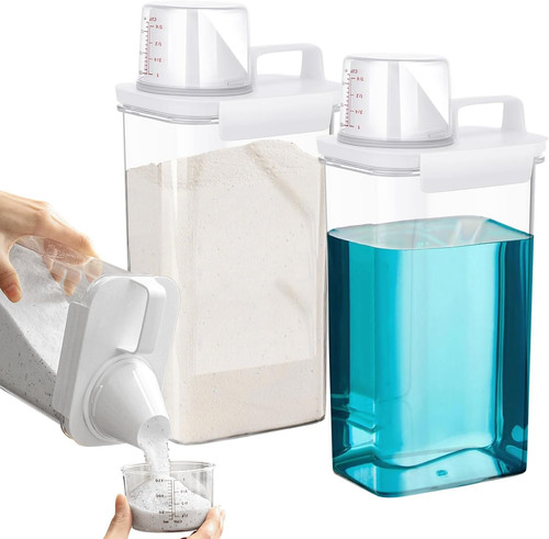 2300ml washing powder storage - washing,