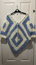 New Handmade Crochet Poncho In