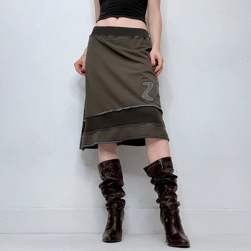 Khaki cotton cop - cotton, low