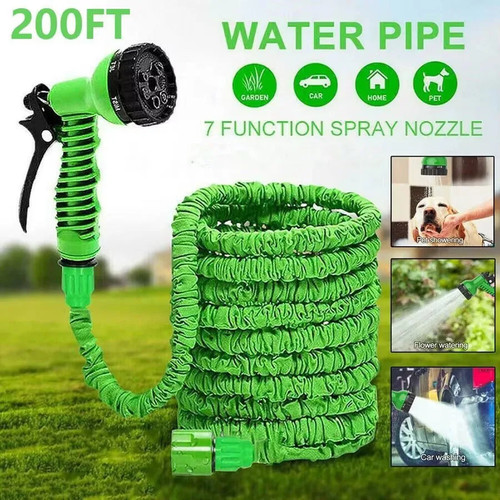 Expandable garden hose 25ft - garden,
