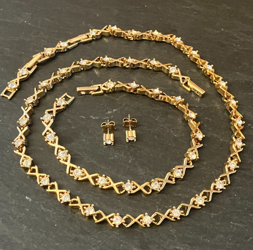 Beautiful crystal necklace - beautiful,