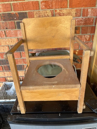 Potty chair primitive - potty, cabin