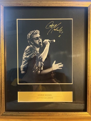 Framed print signed george - framed,
