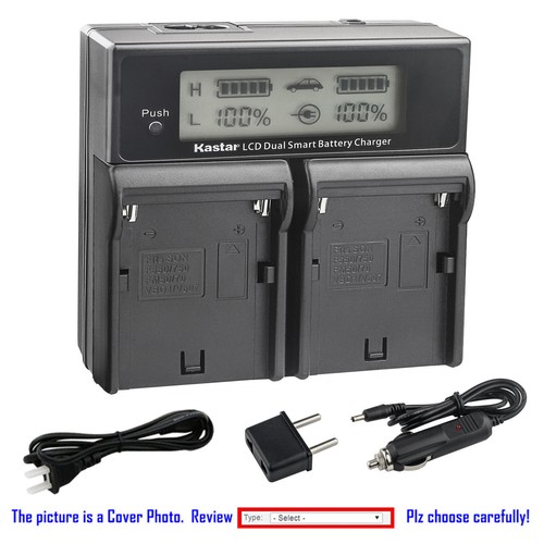 Kastar battery lcd dual - kastar,