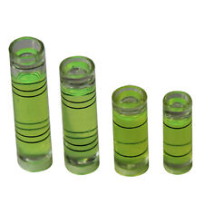 Φ5x12-Φ10x40mm Yellow Spirit Level Bubble Green Angle Clear Mini Round Leveller
