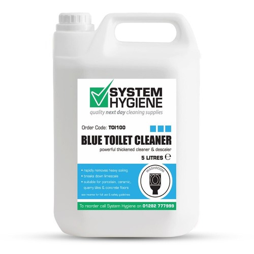 Blue thickened toilet cleaner - blue,