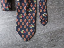 Siamese Fighting Fish Fighter Betta Tropical Fish Motif Tie by Rapello