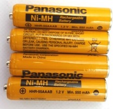 Panasonic HHR-55AAAB 4xUSED