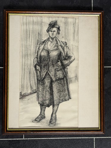 Original ink 1950 sketch - 1950's,