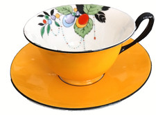 Shelley Tea Cup & Saucer Art