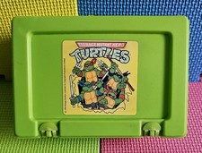 Bluebird Teenage Mutant Ninja Turtles Lunch/Sandwich Box, Green - Vintage, 80s