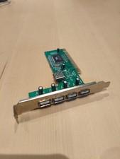 USB 2.0 PCI Expansion Card 5-Port (4+1) for Windows 98SE/ME/2000/XP/NT 4.0/XP