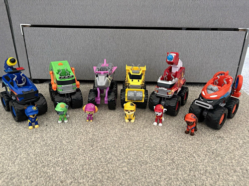Paw patrol monster trucks and - patrol,