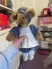 vintage Country Cottage Teddy