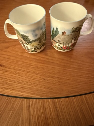 Pair rose england bone - rose,