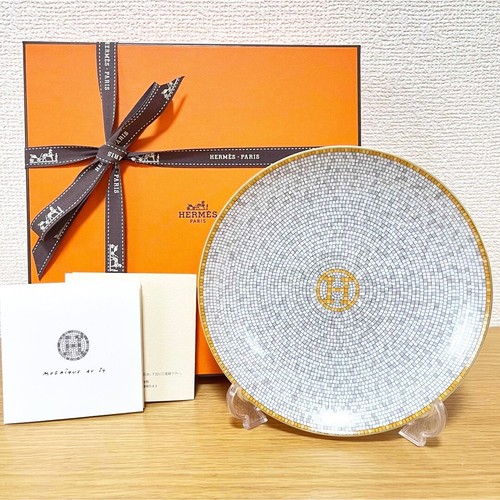 Hermes mosaique plate - hermes, tray