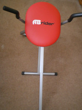 Foldable, adjustable bench abdominal/back exerciser AB Rider, new condition