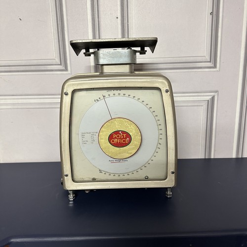 Vintage post office scales - post,