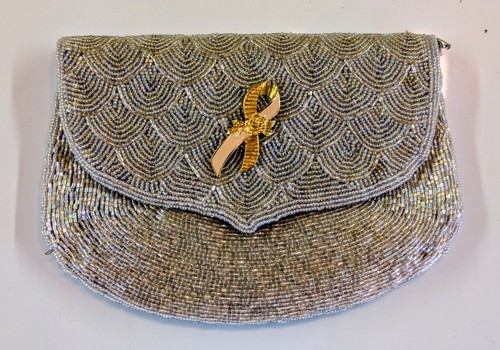 1960s vintage evening hand bag - 1960s,