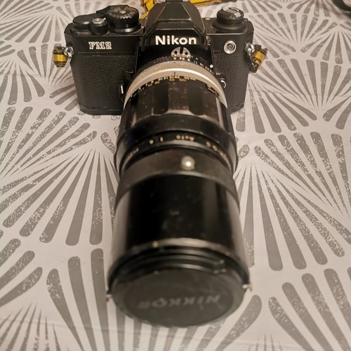Vintage nikon fm2 slr - nikon, film