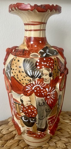 Large vintage japanese satsuma - large,