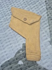 WW2 1943 BRITISH ARMY CANVAS GUN HOLSTER