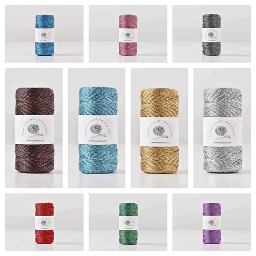 Sparkle metallic yarn 1mm - yarn,