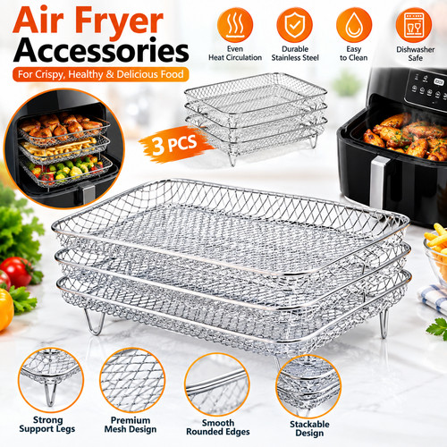 Air fryer rack stackable - air,