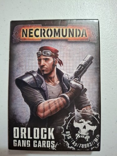 Necromunda orlock gang cards - orlock,
