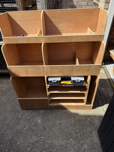 Plywood storage rack - storage, fits