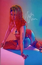 Nicki Minaj Autographed 12 x 8