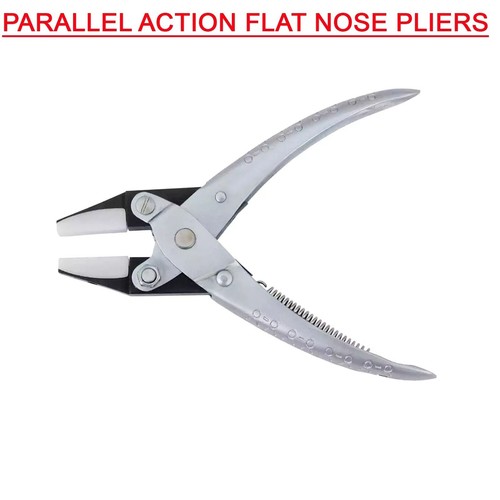Flat nose parallel pliers - flat,
