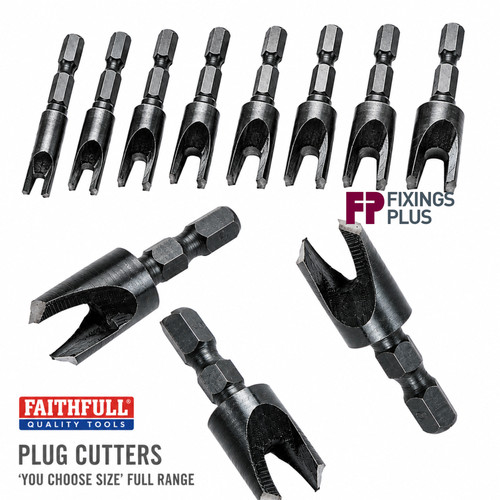 Faithfull plug cutters cutter - cutters,
