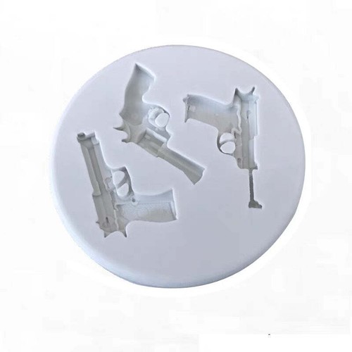 Guns silicone mould cake - mould,