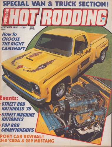 Popular hot rodding magazine - magazine,