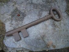 Large Iron Key Old Looking Metal -  Jail Door Lock Castle Keys Theatre Film Prop