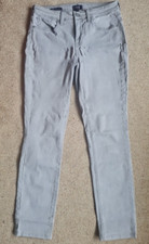 NYDJ Alina Legging Jeans Ladies UK8 US4 (also UK10) Grey Slim Tummy Tuck Womens