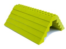 😀 LEGO ROOF 5x12x16 LIME