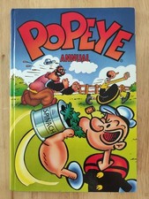 Popeye Annual 1987 - Vintage hardback comic book annual
