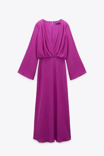 Zara purple magenta - magenta, crossed