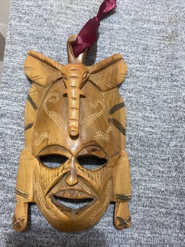 African tribal wooden hanging - wooden,