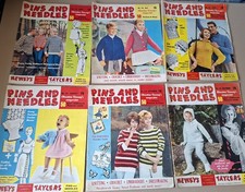 6 X Vintage 1950s/60s Pins and